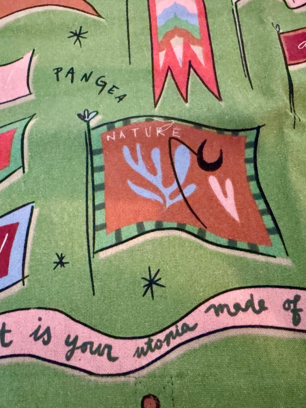 Sezane X Pangea tote NWOT - Picture 6 of 8